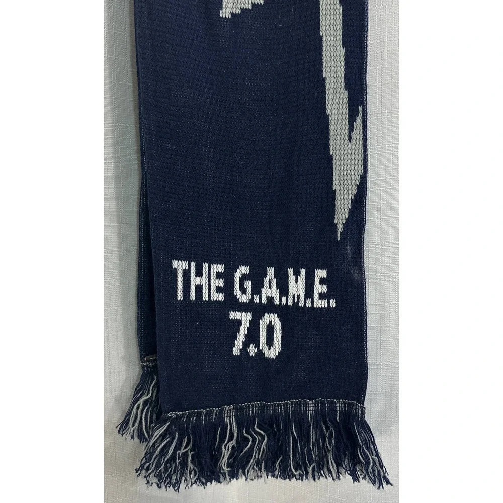 Ruffneck Scarves 2016 Cowboys Navy & Silver Lead the Charge Reversible Scarf